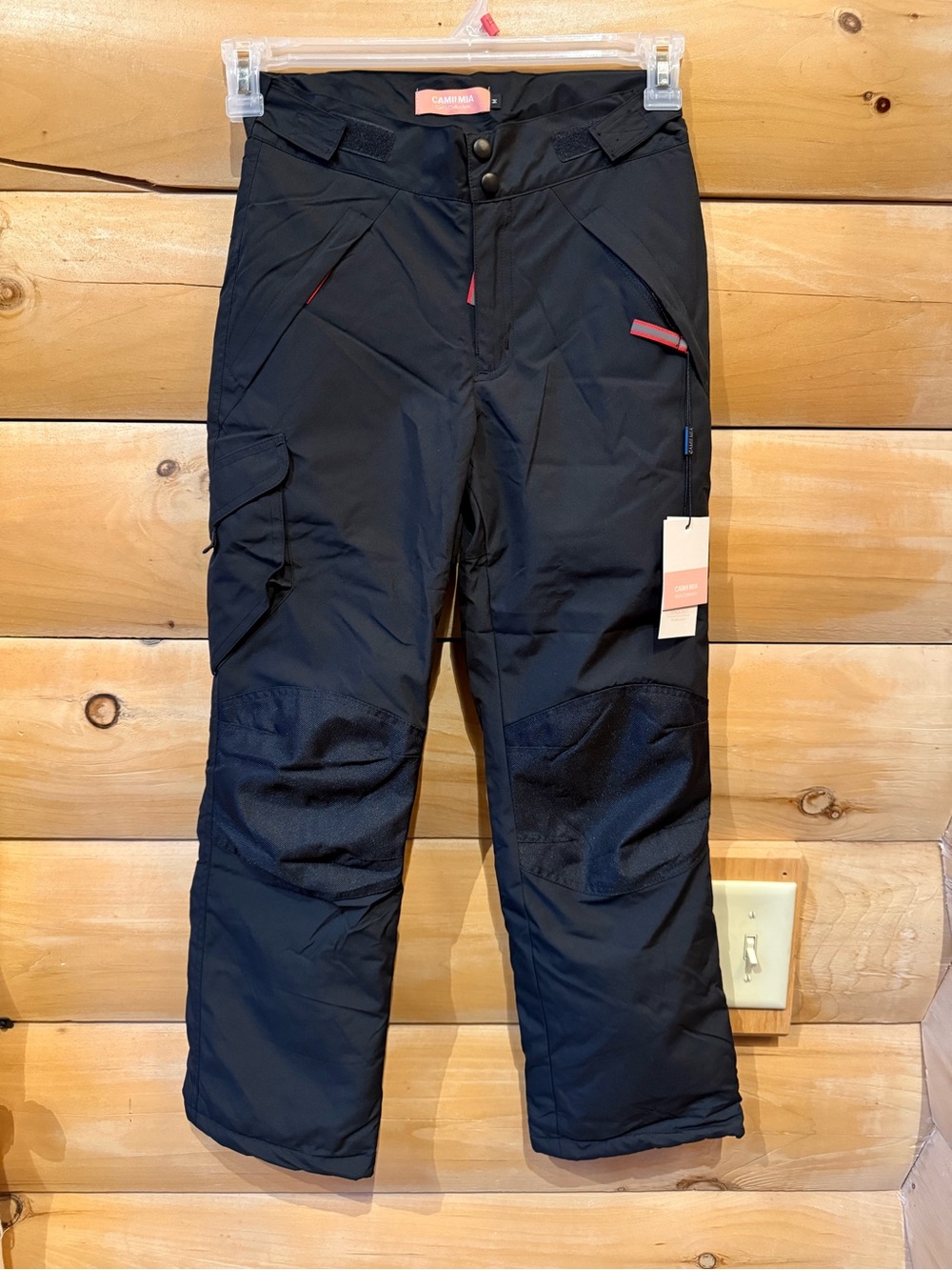 Camii Mia Black Insulated Snow Pants GIRLS M